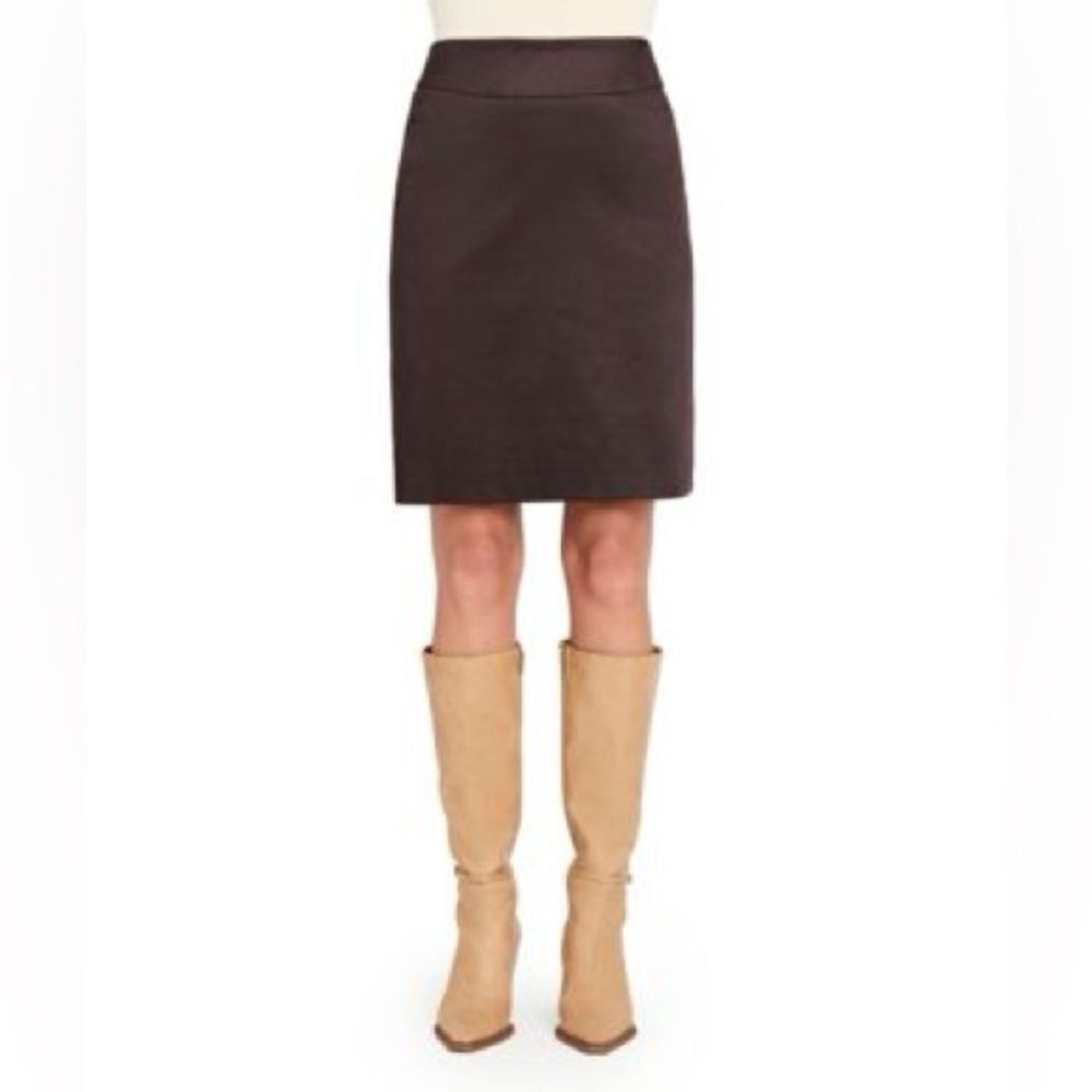 Banana Republic Dark Brown Above Knee Pencil Skirt Size 8